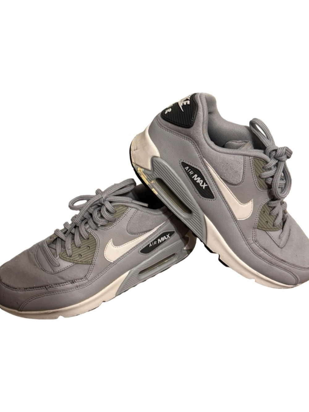 Nike Air Max 90 Essential Blue Gray White Women’s Size 8 Sneakers